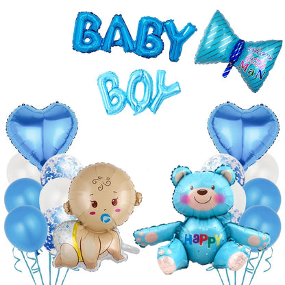 Baby Birthday Foil Balloons