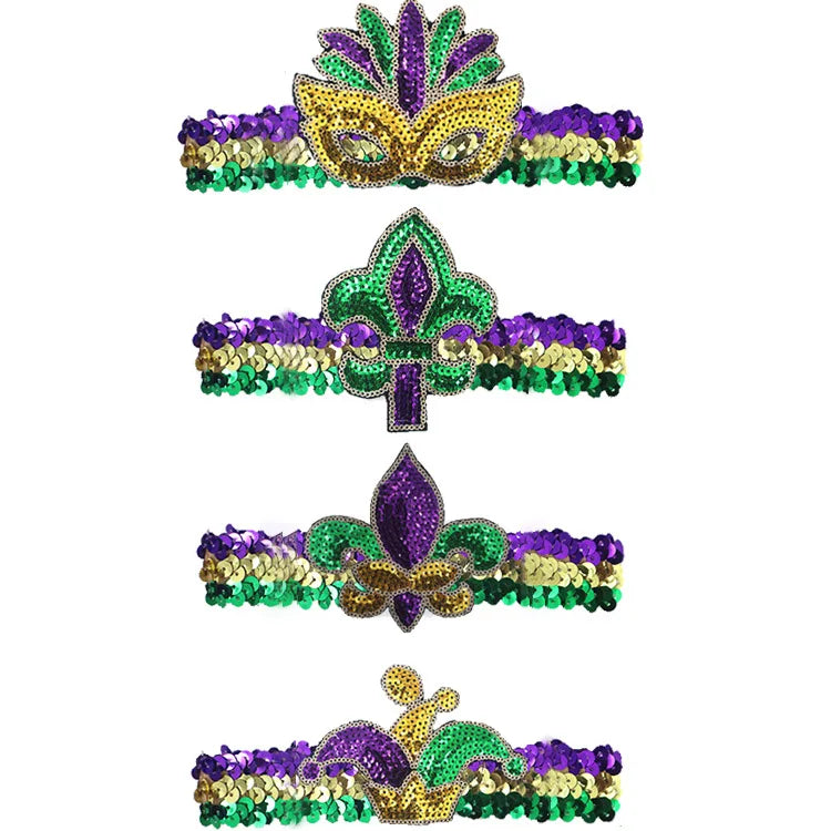 Mardi Gras Armband