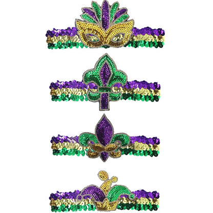 Mardi Gras Armband