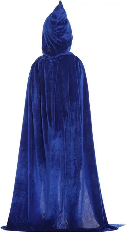 Hooded Velvet Cloak