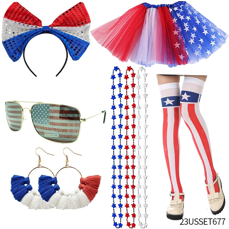 American Flag Costume Set