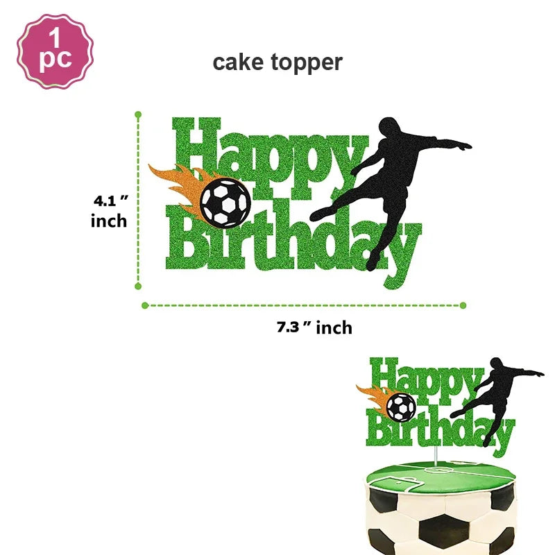 Soccer Party Supplies Decoration