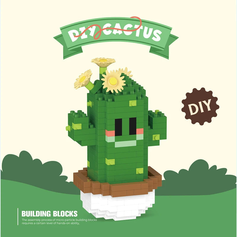 Mini Cactus Building Blocks