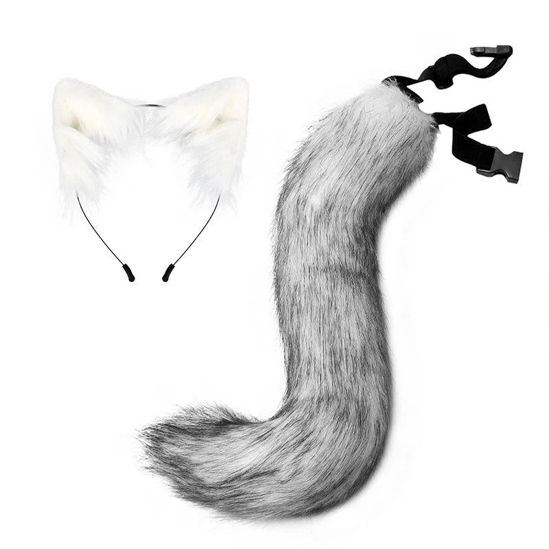 Cat/Fox Headband And Tail