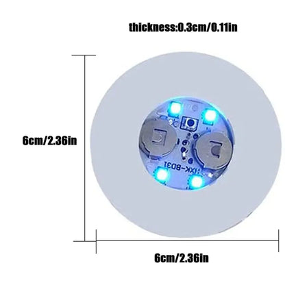 LED Coasters Light 5Pcs