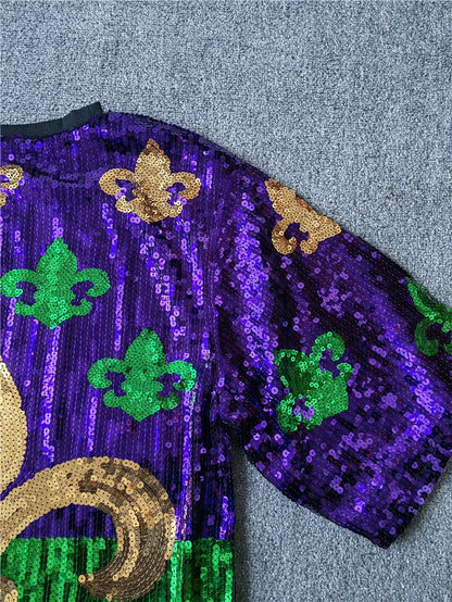 Mardi Gras Style Shirt