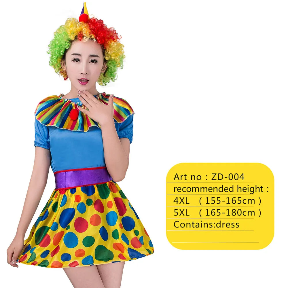 Women Clown Costume