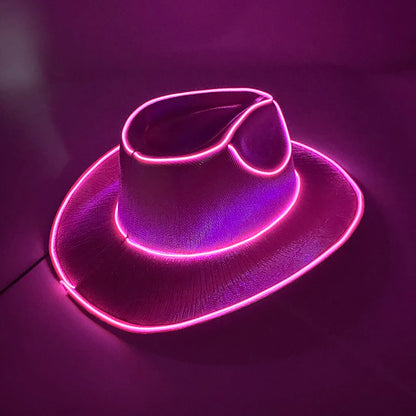 Light Up Bar Cowboy Hat