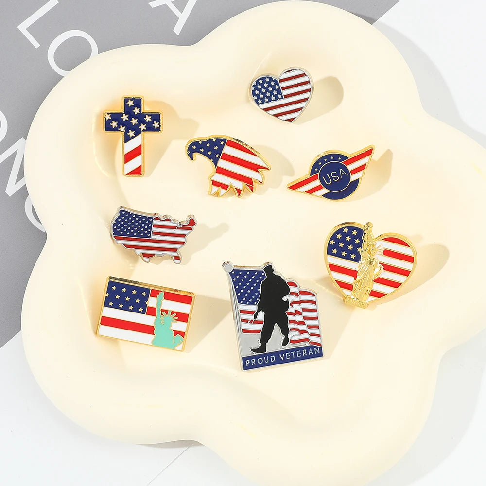 American Flag Pin