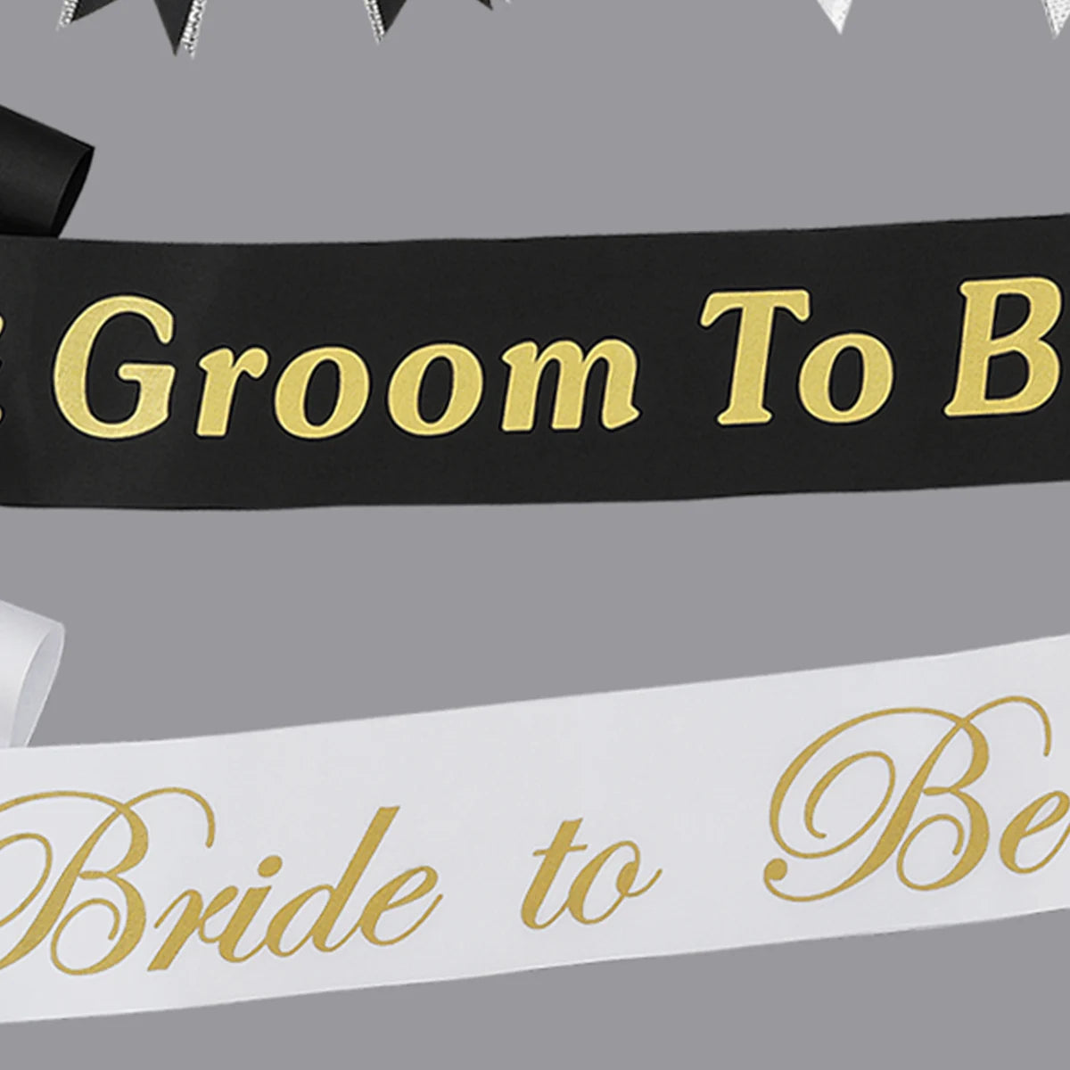 Bride/Groom To Be, Ribbon And Badge