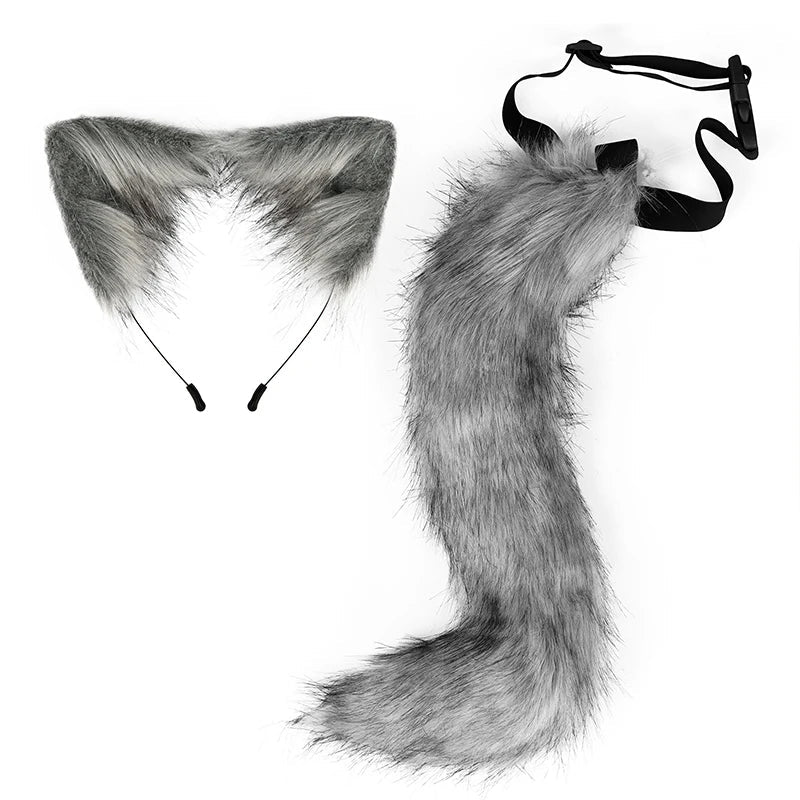 Cat/Fox Headband And Tail