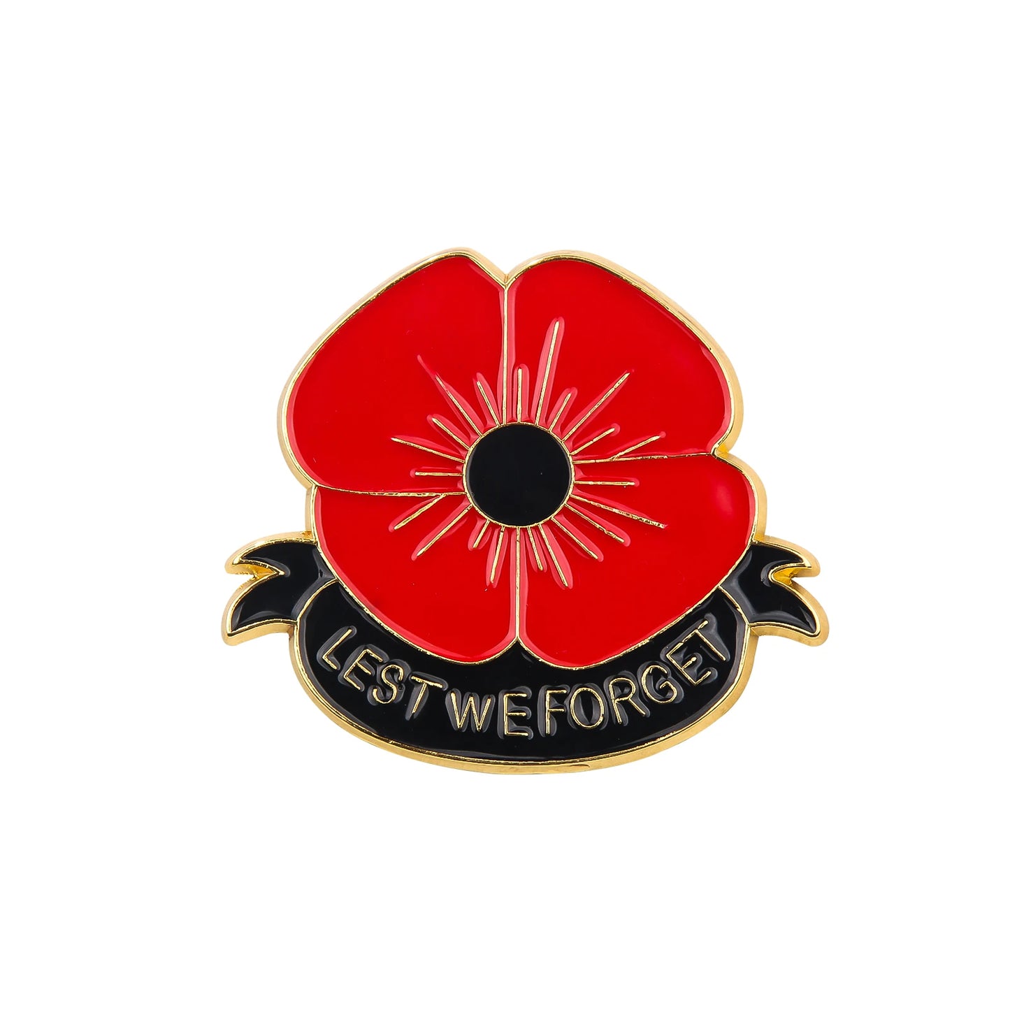 "Lest We Forget" Pin