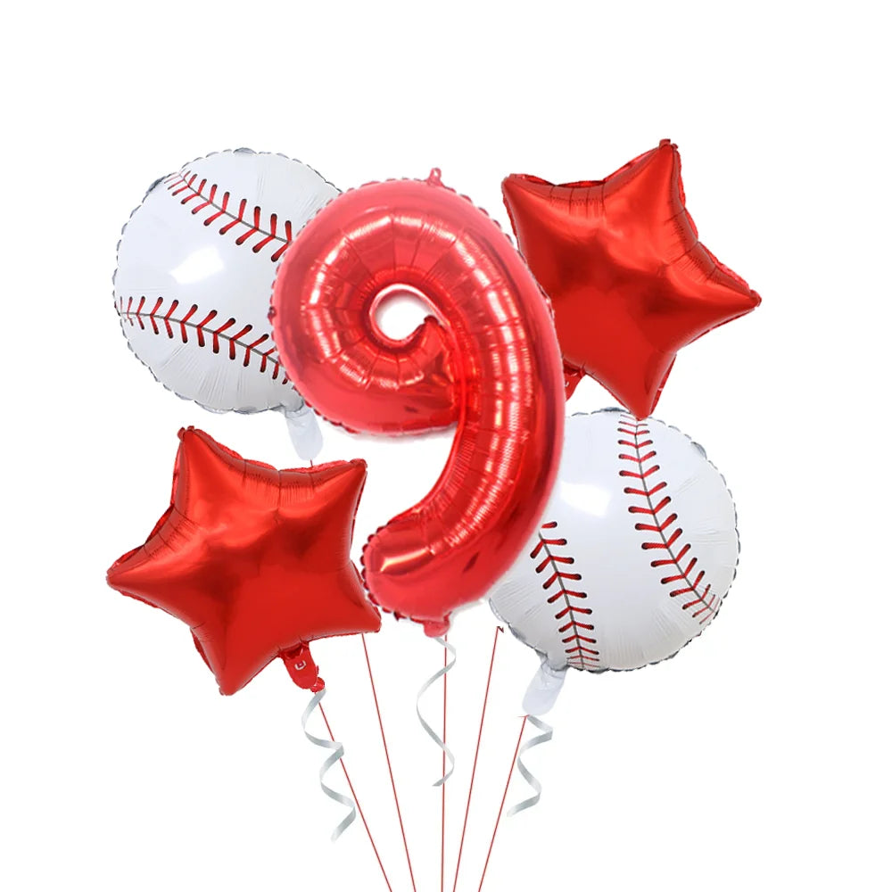 Baseball Sports Birthday Party Decoration