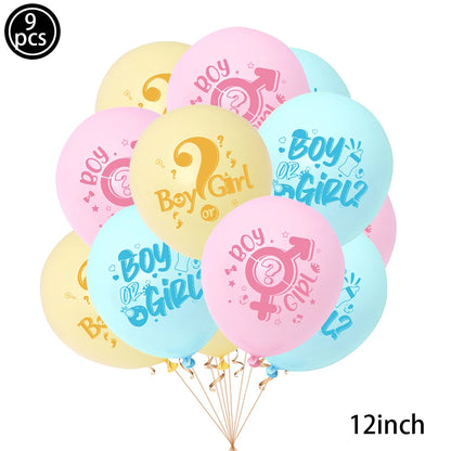 Gender Reveal Party Set