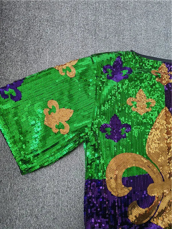 Mardi Gras Style Shirt