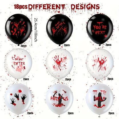 Halloween Balloon 18pcs