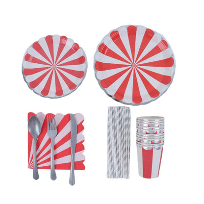 Circus Style Tableware Set