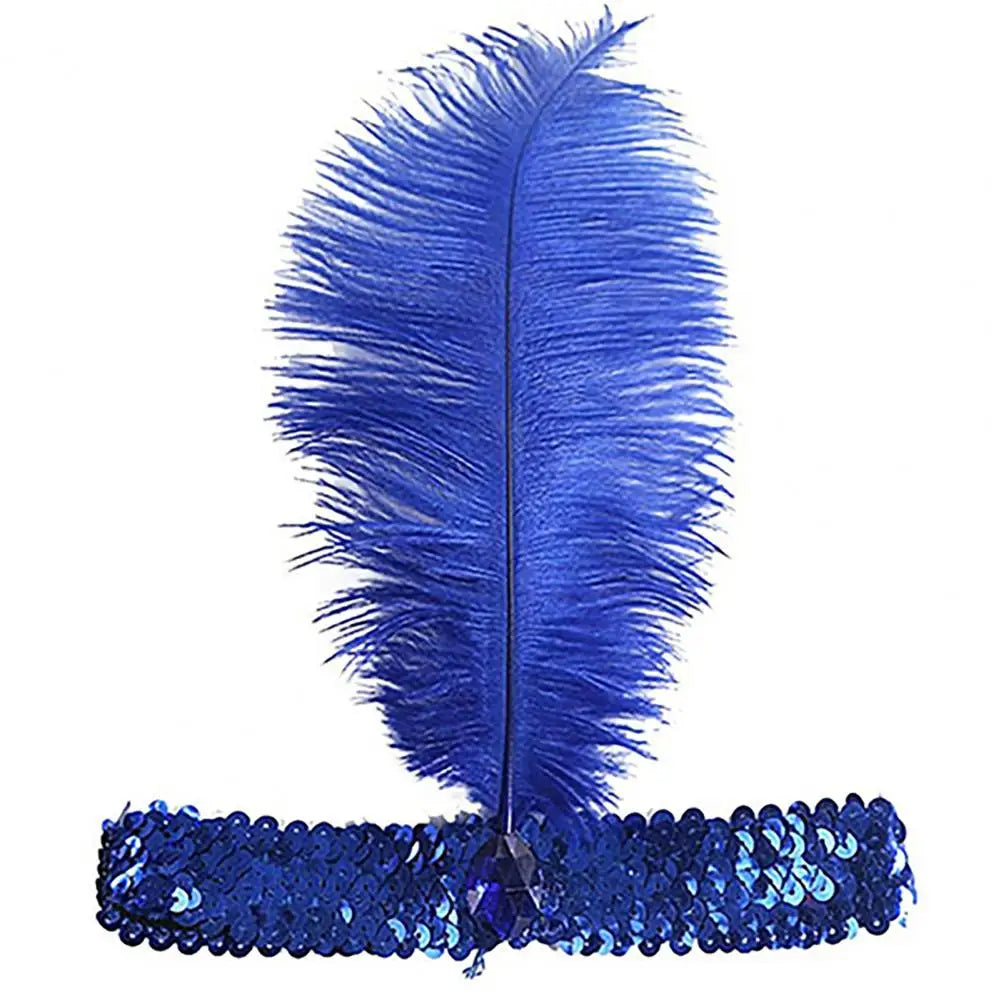 1920s Feather Headband