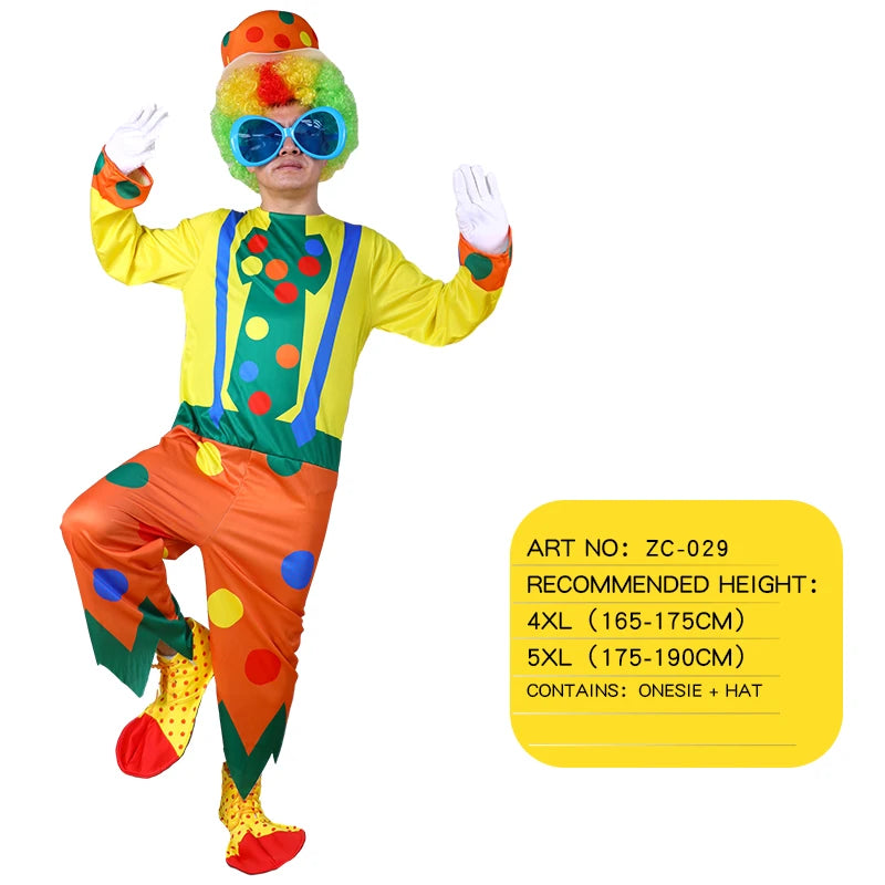 Adult Clown Costume