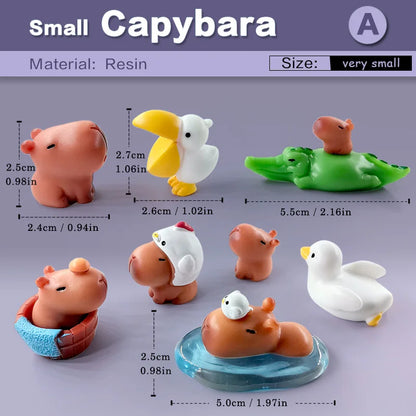 Miniature Animal Figurines 10Pcs