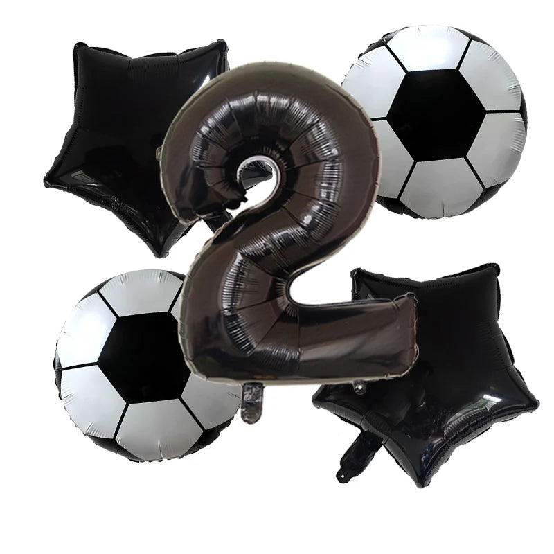 Birthday Sports Balloon Set