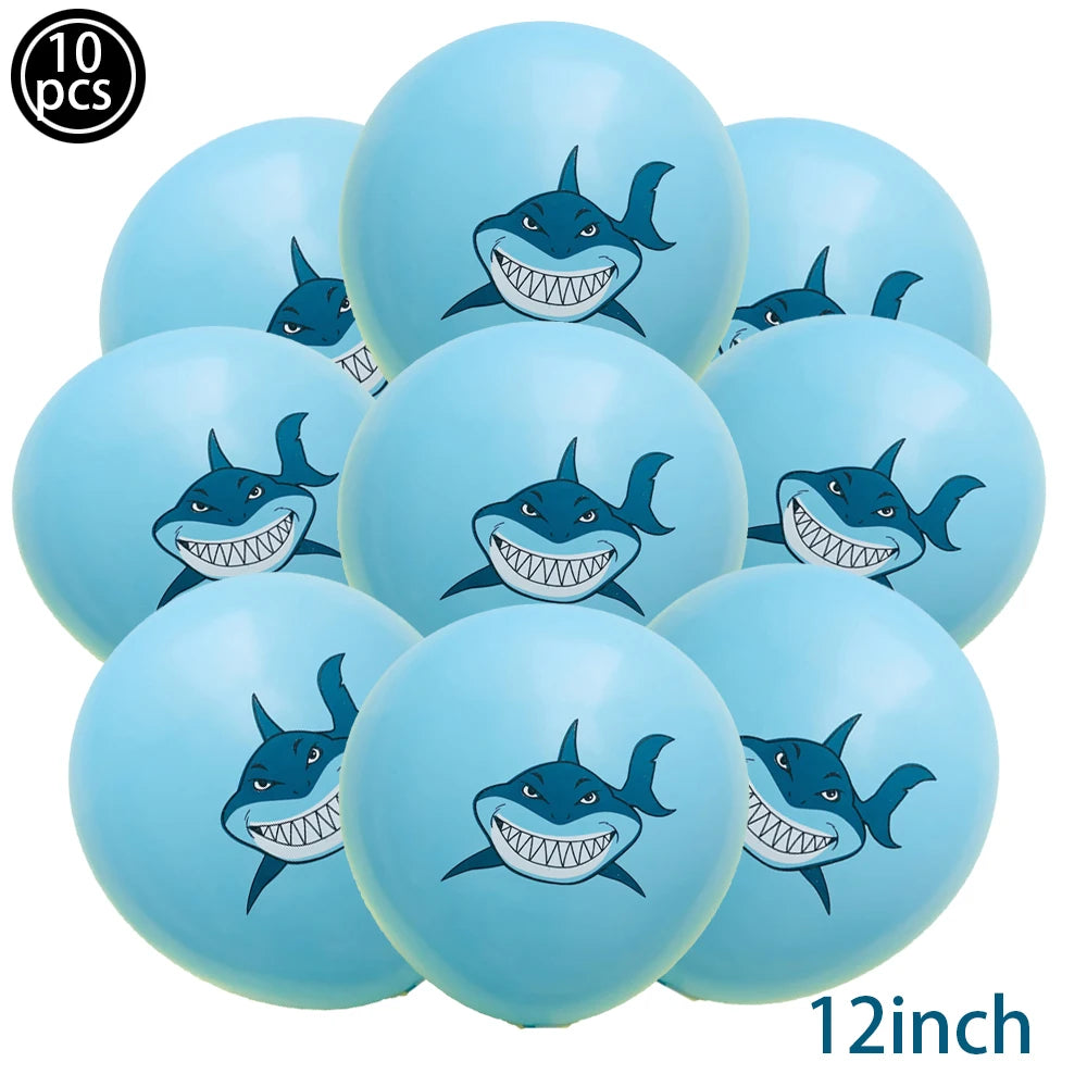 Shark Theme Tableware and Decoration