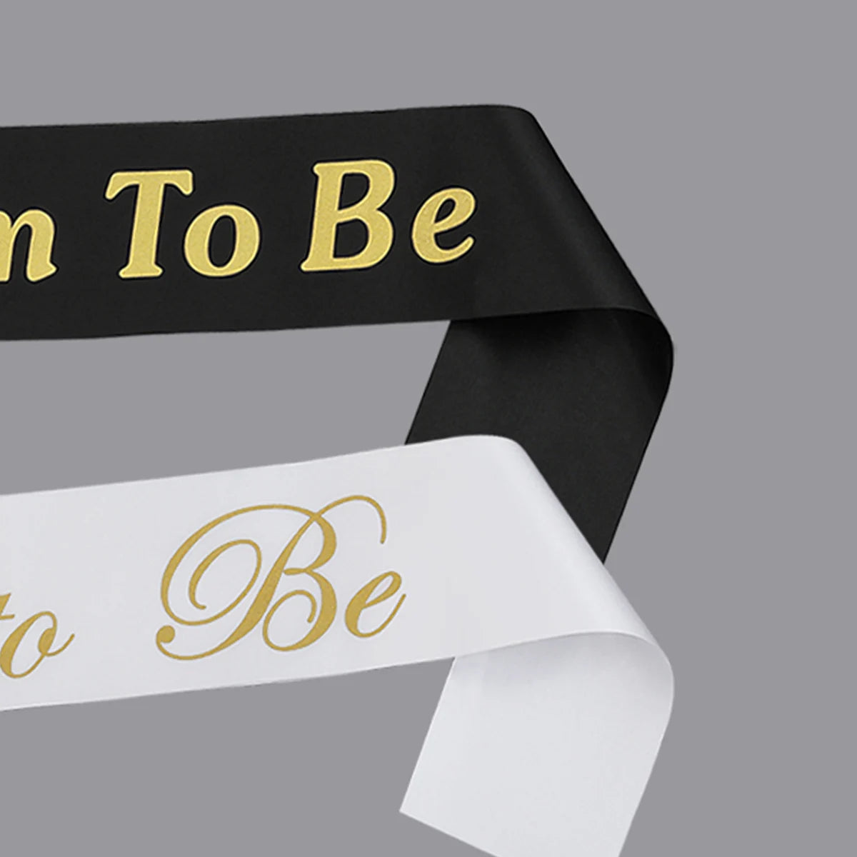 Bride/Groom To Be, Ribbon And Badge