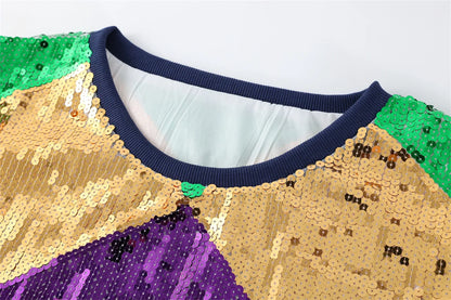 Mardi Gras Pattern Shirt