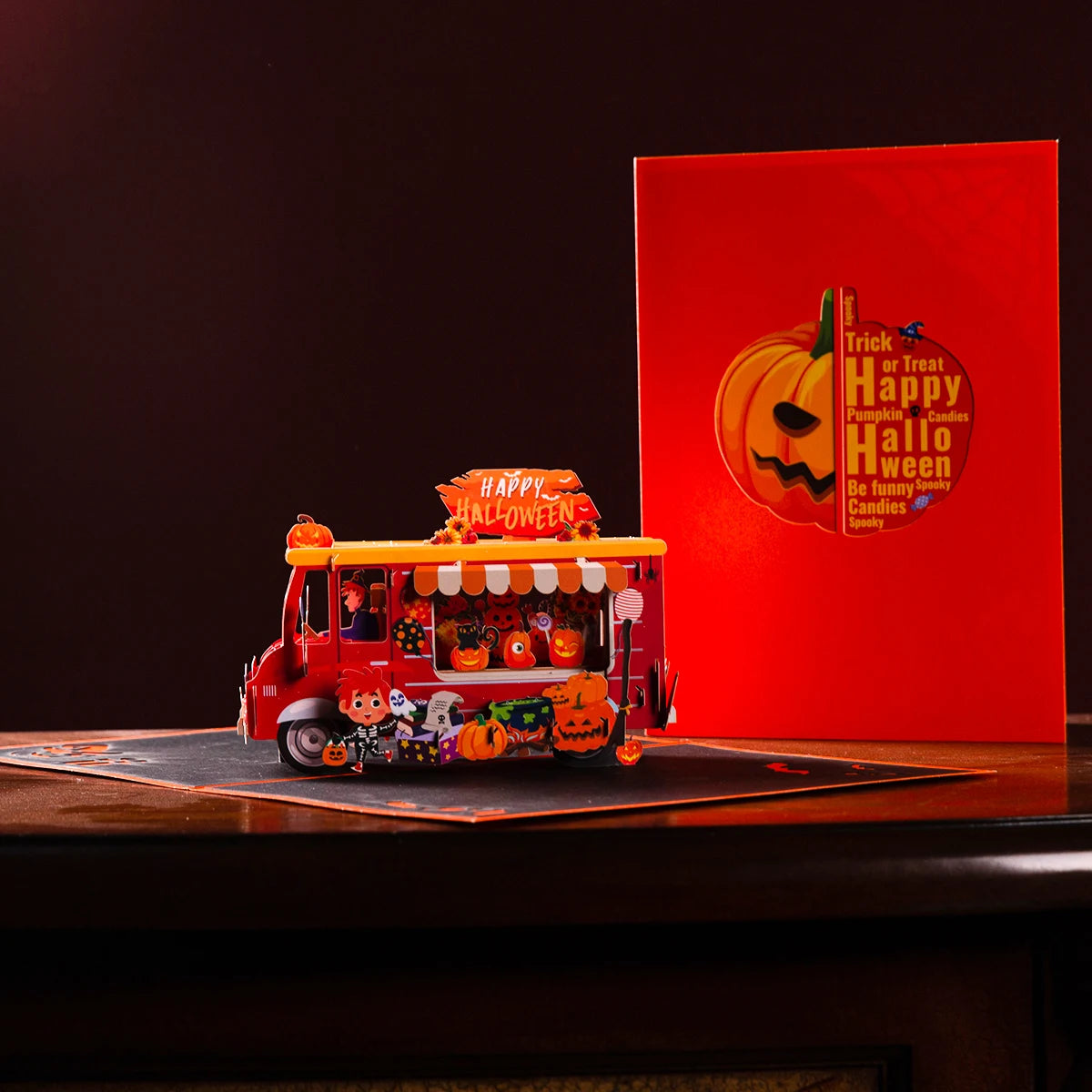 3D Halloween Pop Up Greeting Cards