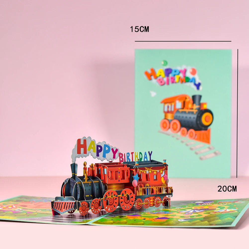 3D Birthday Pop-Up Card