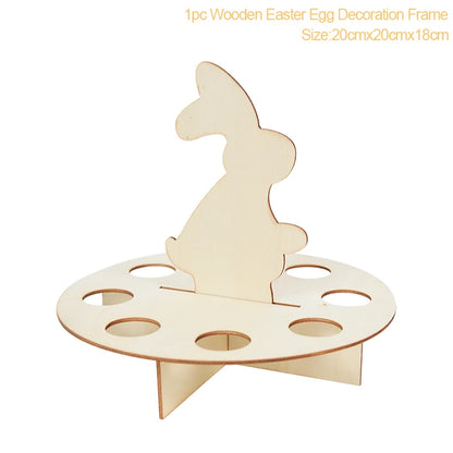 Multiple Wooden Easter Decoration