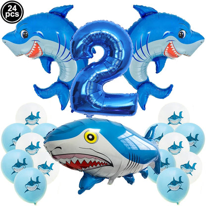 Shark Theme Tableware and Decoration