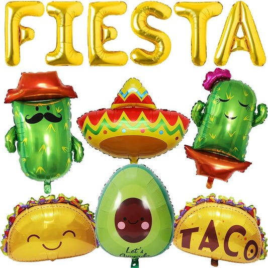 Mexican Fiesta Balloon Set