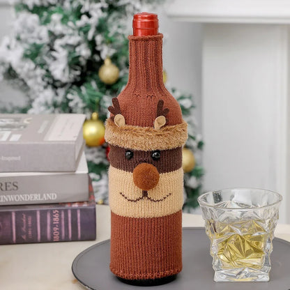 Knitted Wine Bottle Cover