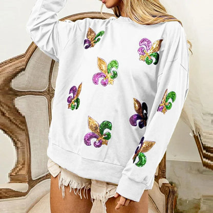 Mardi Gras Styled Hoodie