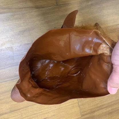 Horse Head Latex Mask