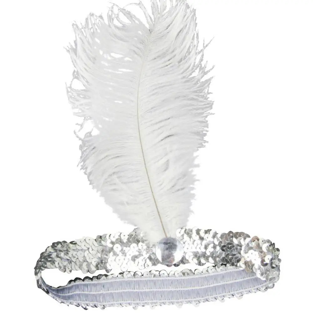 1920s Feather Headband