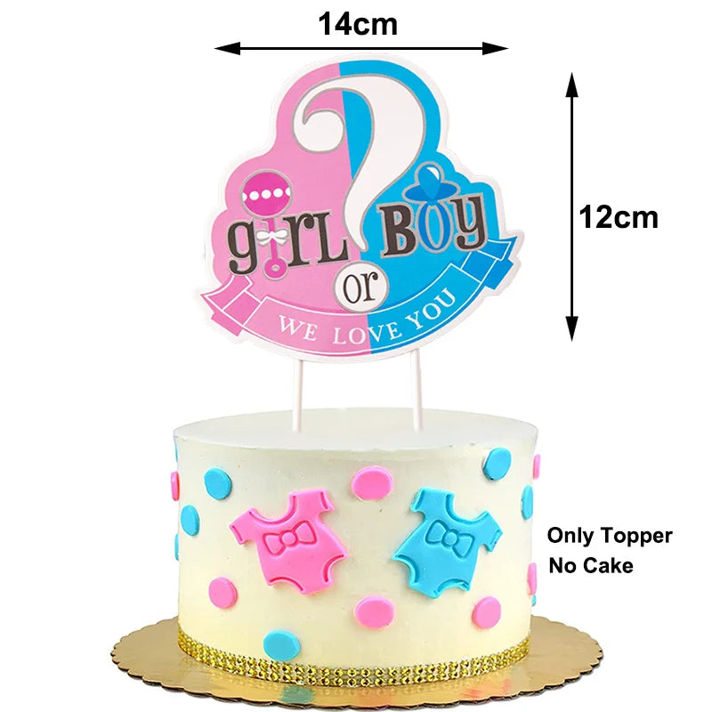 Gender Reveal Party Set