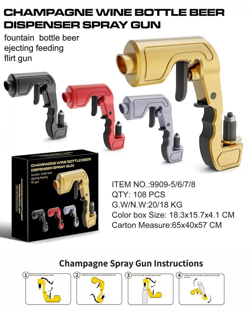 Alcohol Sprayer Pistol