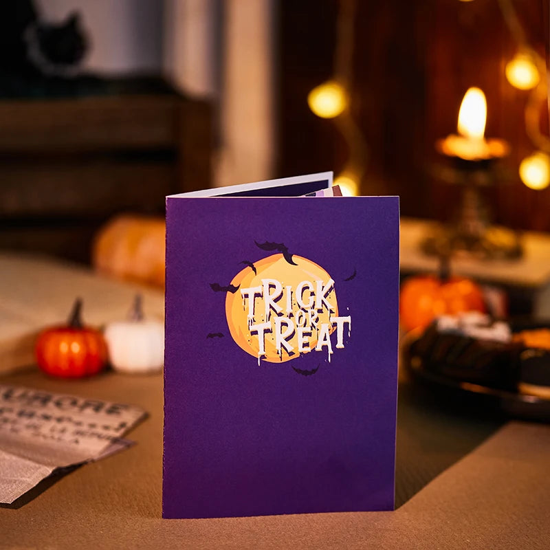 3D Halloween Pop Up Greeting Cards