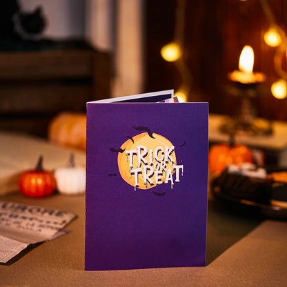 3D Halloween Pop Up Greeting Cards