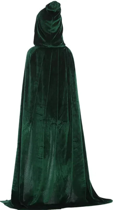 Hooded Velvet Cloak