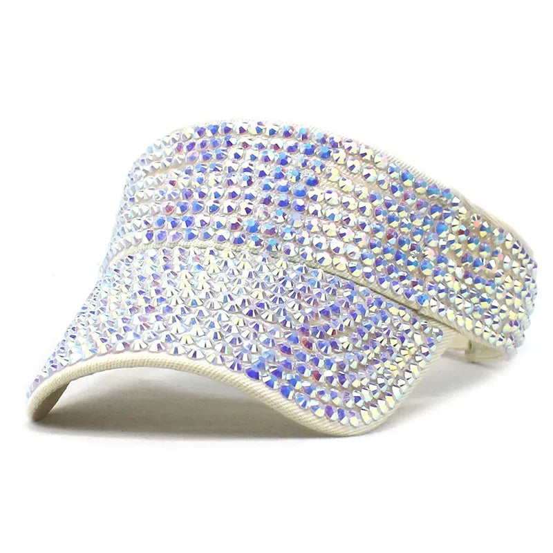 Rhinestone Sun Cap