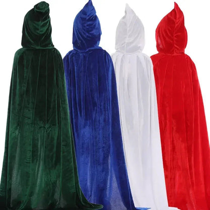 Hooded Velvet Cloak