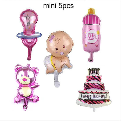 Baby Birthday Foil Balloons