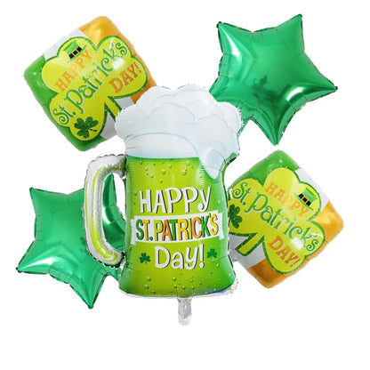 St. Patrick's Balloons 5Pcs