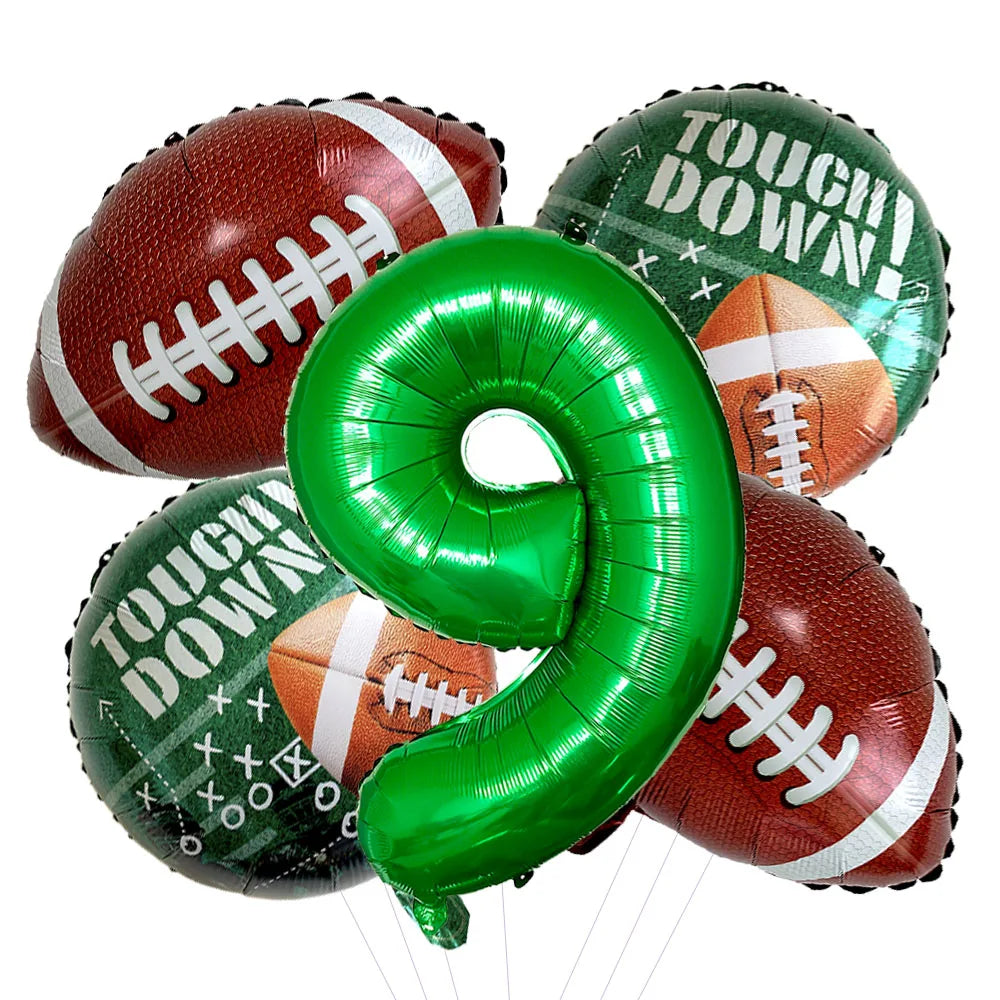 Birthday Sports Balloon Set