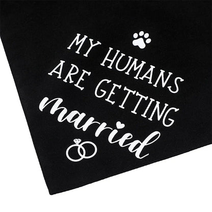 Dog of Honor Wedding Scarf