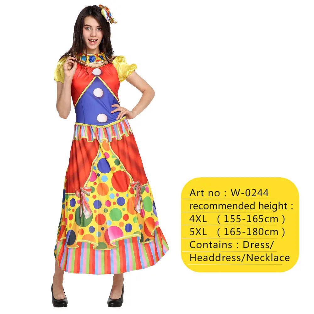 Women Clown Costume