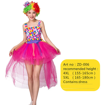 Women Clown Costume